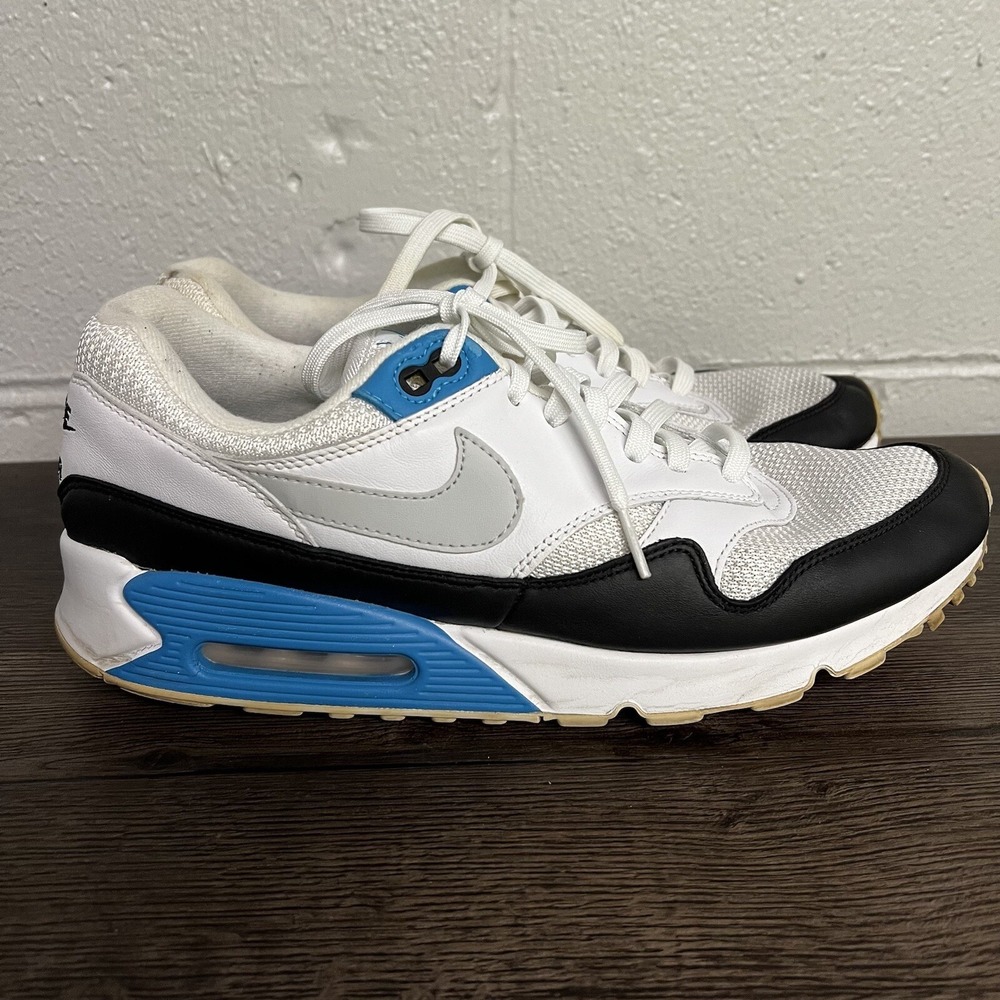 Nike Mens Air Max 90/1 Running Shoes Multicolor AJ7695-104 Lace Up Low Top 11.5M